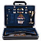 Mass kit with plastic suitcase, lined with blue satin s3