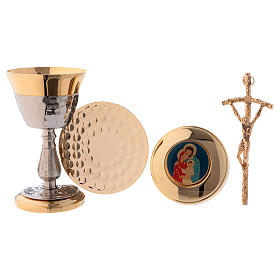 Malas de Celebração: Maleta para Celebração Litúrgica plástico interior cetim azul