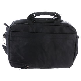 Tasche für die Messe und Laptop mit Tragegurt schwarz s6