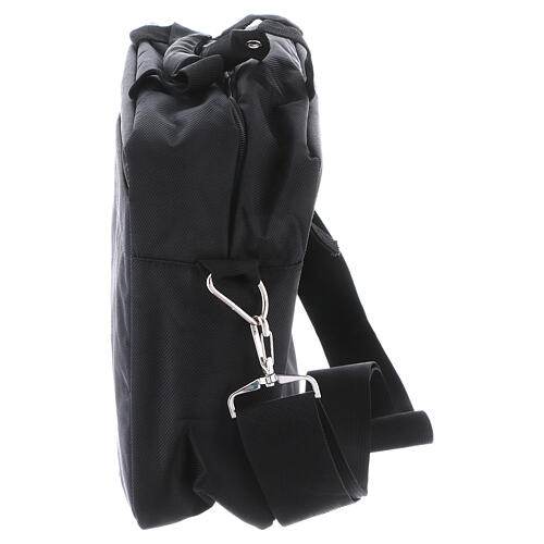 Soft computer bag in technical fabric with adjustable shoulder belt 7