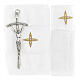 Bolsa em tecido para celebração eucarística com capa protetora e tiracolo s10