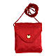 Astuccio portaviatico jacquard rosso teca decorata s4