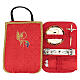 Mass kit with waterproof bag, red jacquard interior s2