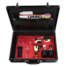 Mass kit with briefcase with code lock