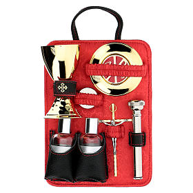 Borsello per celebrazioni tessuto tecnico impermeabile nero s2