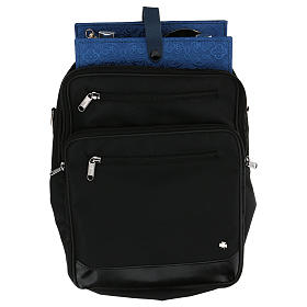 Sacoche pour célébrations imperméable noire et bleu s1