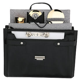 Travel mass kit briefcase with grey lining