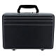 ABS travel mass briefcase with brocade lining and complete kit s10