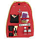 Mass kit with waterproof backpack, 24K golden brass items s2