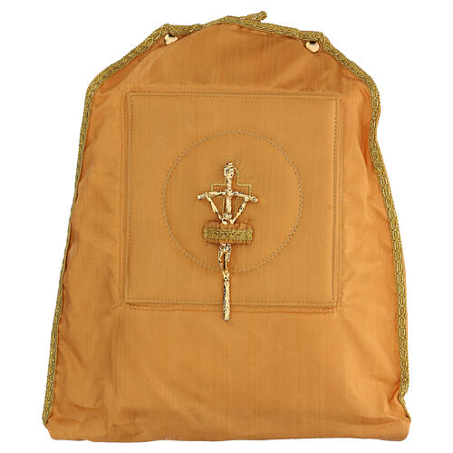 Celebration backpack with interior in yellow satin 10