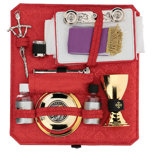 Bolsa de sacerdote com kit para celebração eucarística 2