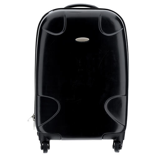 Mass kit suitcase, lined with grey jacquard fabric 16