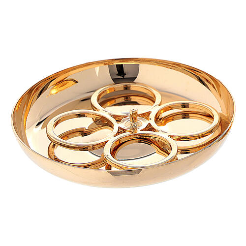 Riñonera para celebración jacquard rojo 6