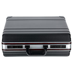 Malas de Celebração: Maleta para celebração eucarística em material ABS com interior em tecido jacquard amarelo