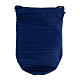 Sacchetto portaviatico blu in Jacquard teca 5.3 cm s6