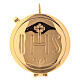 Pyx case set of grey moiré, pyx 5.3 cm s2