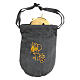 Sachet pour custode à hostie en moiré gris custode 5.3 cm s1