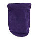 Sacchetto porta teca viola in jacquard teca 5.3 cm s6