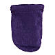 Viaticum burse in purple Jacquard fabric 3 in pyx s6