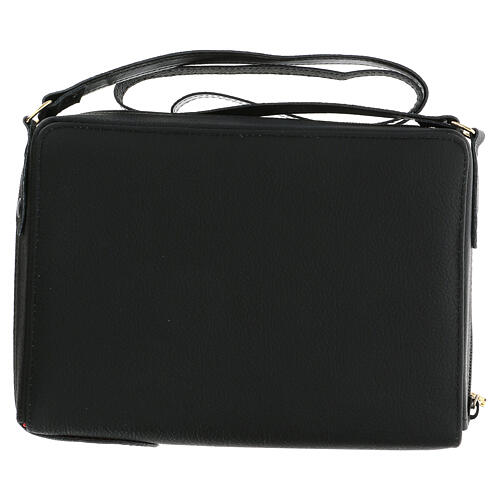 Genuine leather purse with shoulder strap 24x17x8 cm 10