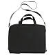 Real leather bag with handles and shoulder strap s14