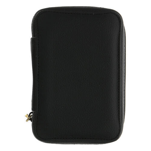 Leather case with travel Communion kit, grey lining 8