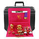 ABS briefcase with travel mass kit, red lining, 45x40x20 cm s1