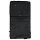 Black garment bag in technical fabric 60x50x10 s4
