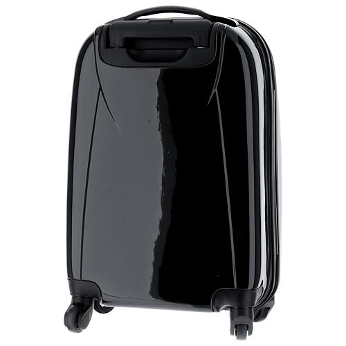 Trolley case, ABS and blue moiré, travel mass kit, 35x55x20 cm 18