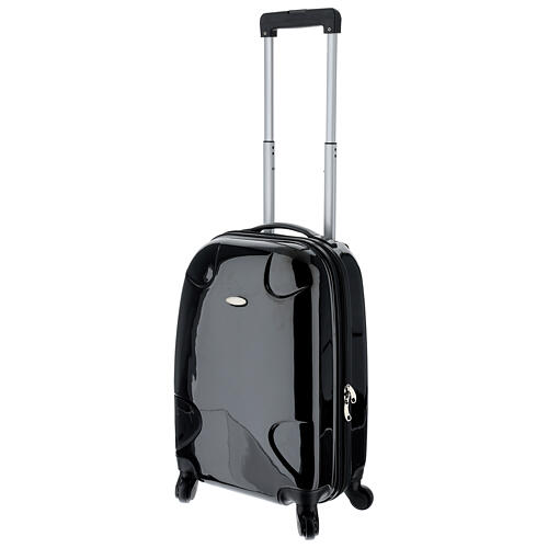 Travel mass kit trolley with abs wheels and yellow jacquard 35x55x20 cm 3