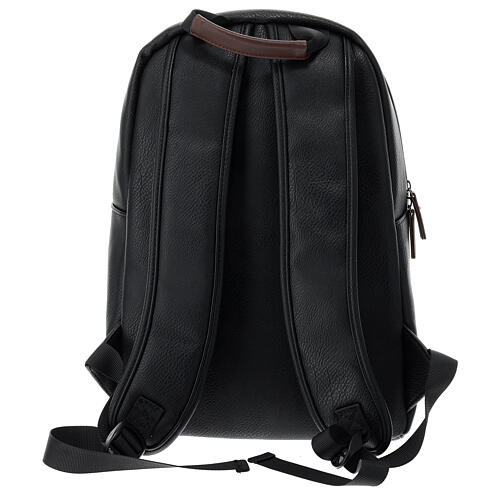 Imitation leather backpack with celebration kit 40x30x10 cm 19