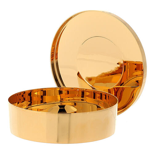 Złoty zamszowy plecak z pełnym wyposażeniem, 40x30x10cm 6