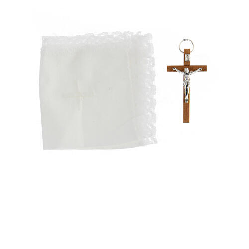 Catholic mass kit shoulder bag 30 cm faux leather 11
