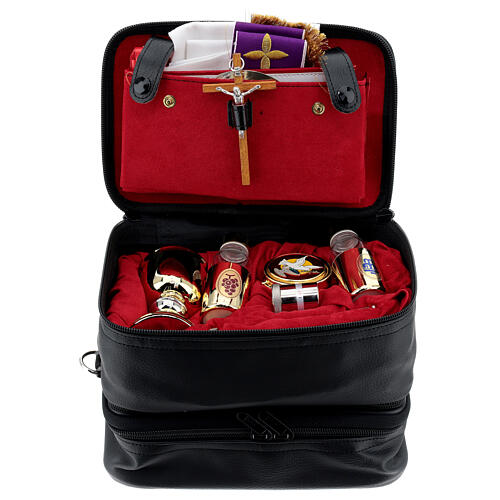 Travel Mass kit with breviary case 6x10x6 in 1