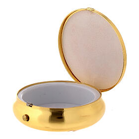Host case diam. 5 cm olive candle plate