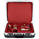 Travel mass kit with red satin lining, 14x18x6 in, Last Supper s1