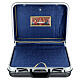 Suitcase for mass celebration 35x45x15cm Last Supper blue satin s5