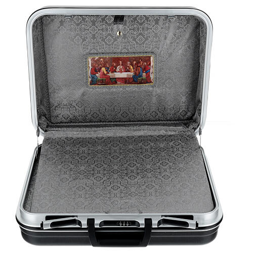 Walizka, 35x45x15cm, do celebracji Mszy, szara 5