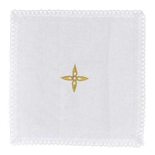 Etui na wiatyk, fioletowa satyna i czarna prawdziwa skóra, 16x10 cm 7