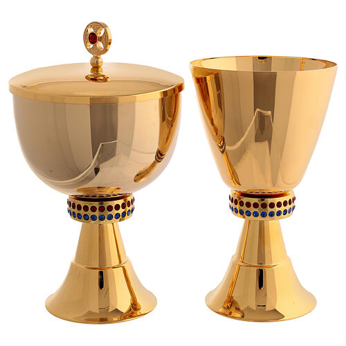 Black eco-leather briefcase with red satin lining and lamb embroidery 2