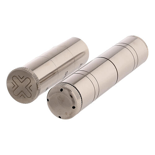 Black eco-leather briefcase with red satin lining and lamb embroidery 15