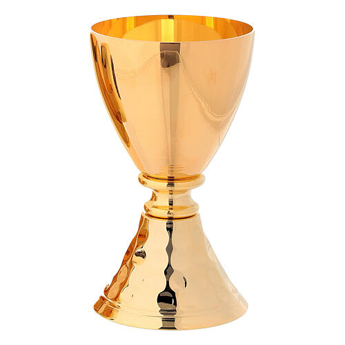 Celebration briefcase in eco-leather and purple satin, 12x16 in 2