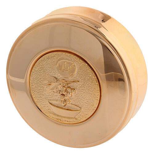 Celebration briefcase in eco-leather and purple satin, 12x16 in 5