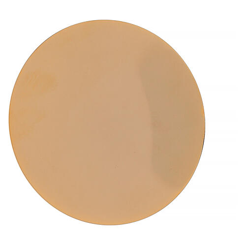 Cartella celebrazione messa raso viola pelle ecologica 30x40 cm 3