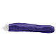 Cartella celebrazione messa raso viola pelle ecologica 30x40 cm s13