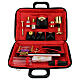 Celebration briefcase with red interior faux leather, 12x16 in s1