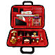 Celebration briefcase with red interior faux leather, 12x16 in s4