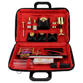 Complete mass kit with red faux leather interior 30x40 cm