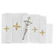 Pannello raso grigio set completo messa per valigia 35x25 cm s6