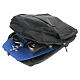 Complete mass kit backpack blue interior in waterproof fabric s6